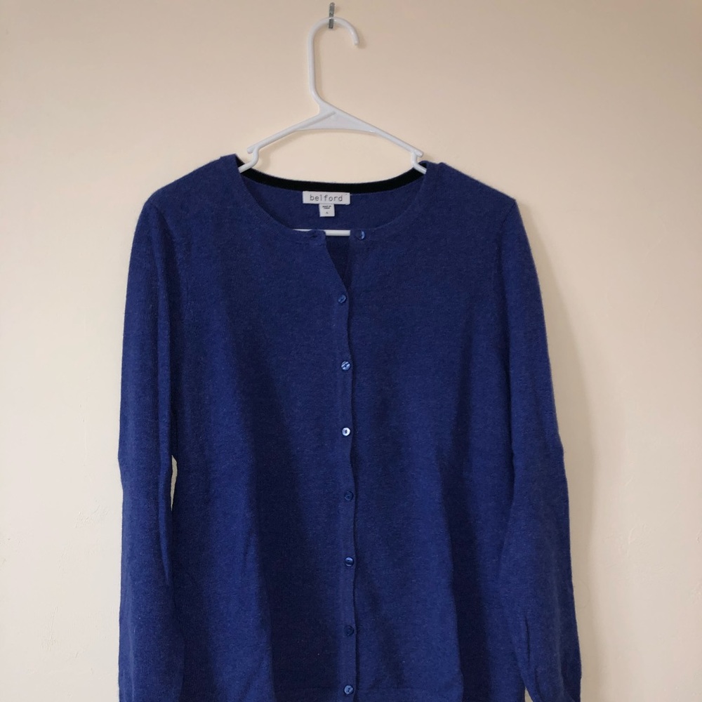 Blue Cardigan